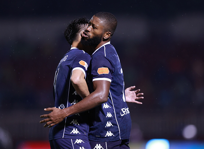 Hải Phòng thắng ngược - Ảnh: Quốc An 