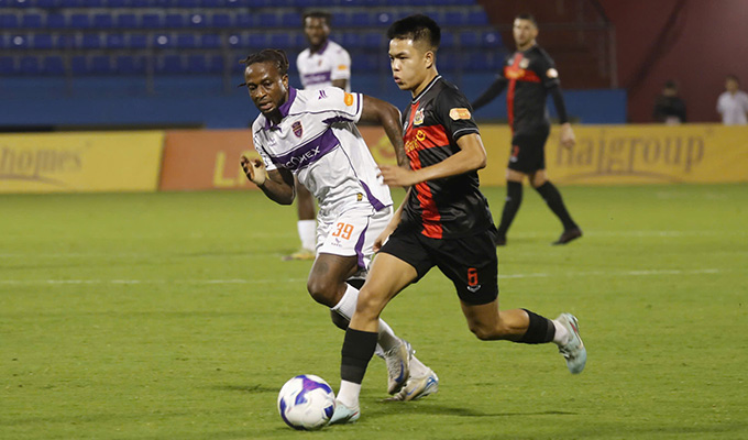 Thành Trung chỉ chấn thương nhẹ, vẫn kịp dự SEA Games 33 - Ảnh: Đức Cường 