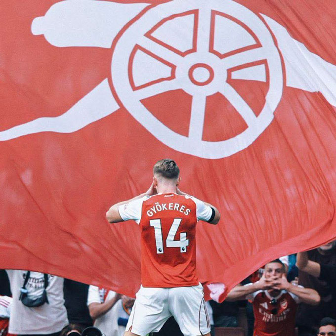 Gyokeres đang là nhân tố không thể thay thế trên hàng công của Arsenal