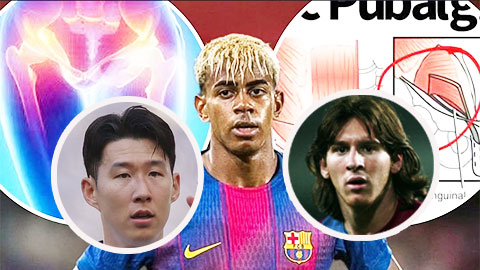  5 ngôi sao từng lao đao vì chấn thương háng như Lamine Yamal