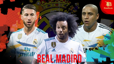  Top 5 hậu vệ xuất sắc nhất lịch sử Real Madrid