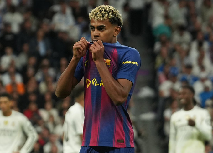 Yamal trải qua những ngày áp lực nặng nề sau trận El Clasico