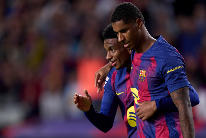 Rashford đang khẳng định năng lực của mình tại Barca