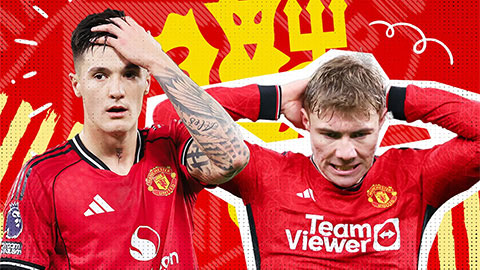  Sesko đang đi vào vết xe đổ của Hojlund tại MU?