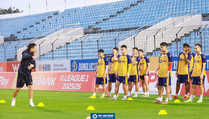 SLNA sẽ gặp thách thức lớn khi đến làm khách tại Ninh Bình. Ảnh: FBNV 