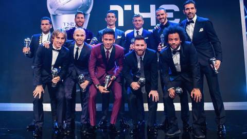 5 đội hình tiêu biểu FIFPro World XI xuất sắc nhất lịch sử