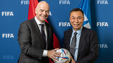  FIFA gửi thư chúc mừng Việt Nam
