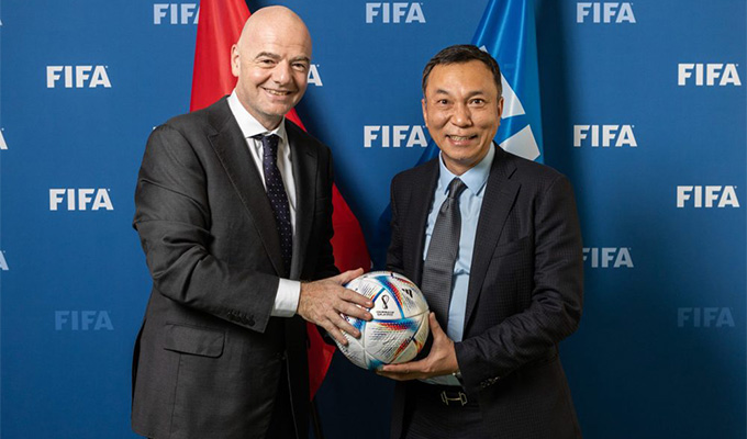 Chủ tịch FIFA Gianni Infantino gửi thư chúc mừng Chủ tịch LĐBĐ Việt Nam - Trần Quốc Tuấn và CLB nữ TP.HCM I sau chức vô địch Giải nữ VĐQG 2025