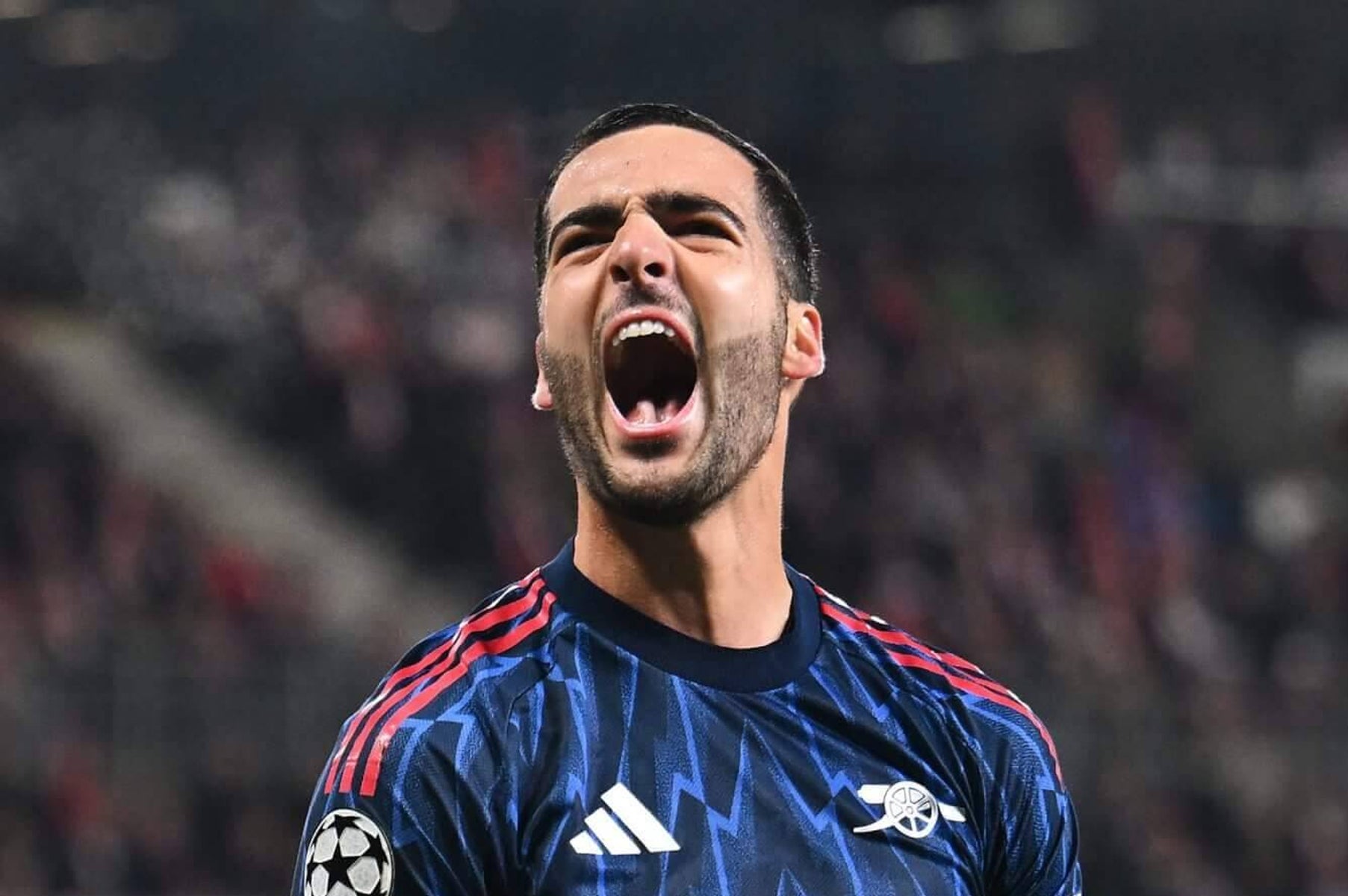 Merino là một lựa chọn an toàn của HLV Mikel Arteta khi cần tiền đạo đóng thế