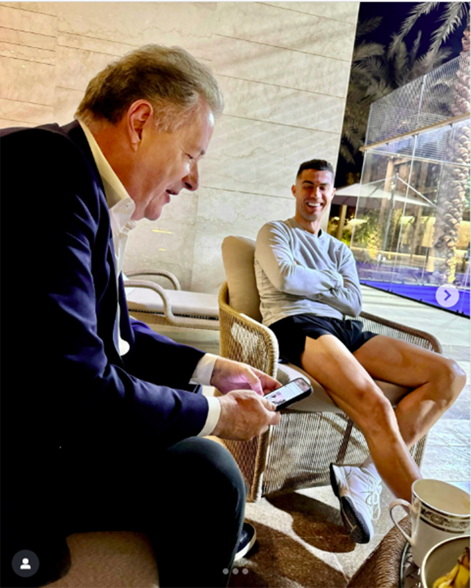 Anh cực kỳ thoải mái