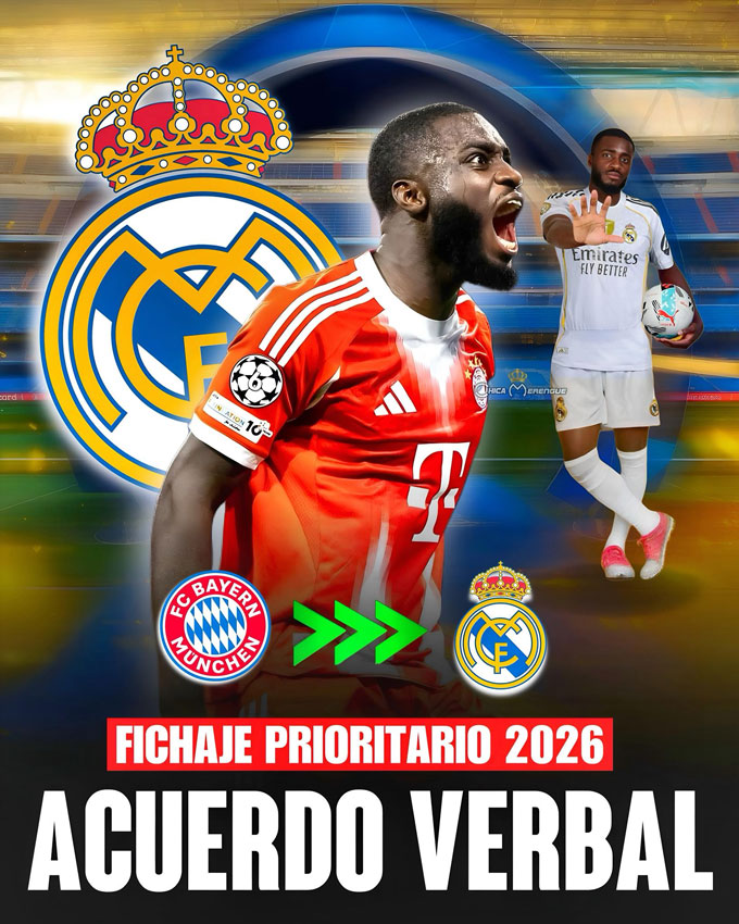 Upamecano được cho là đã đạt thoả thuận miệng với Real