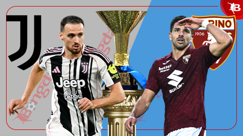  Nhận định bóng đá Juventus vs Torino, 00h00 ngày 9/11: 3 điểm trong túi Lão bà