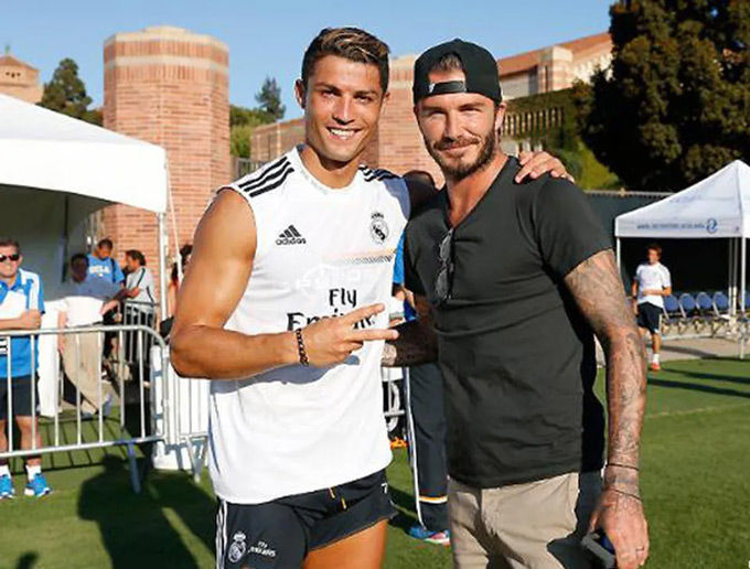 Ronaldo tự nhận bản thân hoàn hảo hơn Beckham