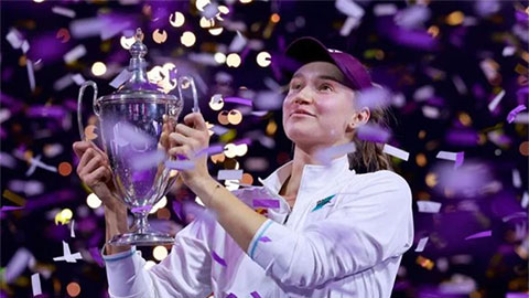  Hạ số 1 thế giới, Elena Rybakina vô địch WTA Finals 2025