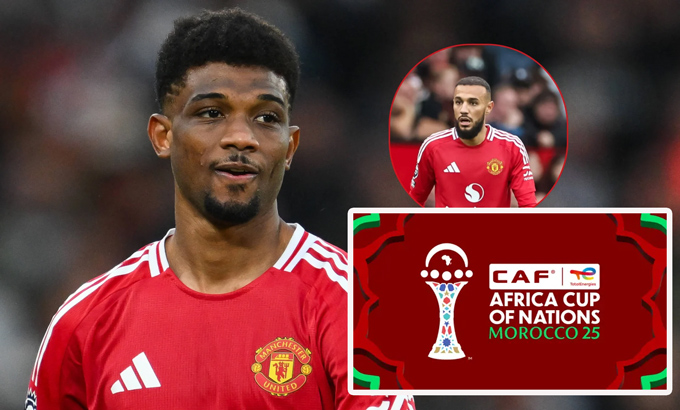 Diallo và Mazraoui sẽ phải tham dự CAN 2025 vào tháng 1 tới