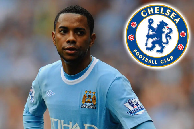 Robinho vẫn đinh ninh nình mình gia nhập Chelsea dù đang trên đường bay tới Manchester ký hợp đồng