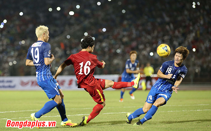 Năm 2016, Công Phượng và các đồng đội ở ĐTQG từng thi đấu tại đây