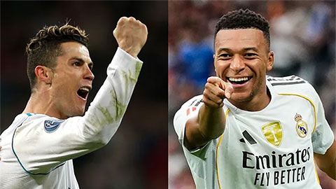  Kylian Mbappe cần thêm bao nhiêu bàn để phá kỷ lục của Ronaldo ở Real?