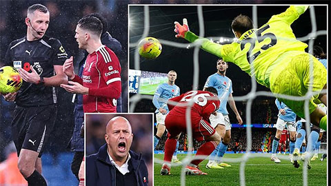  Liverpool gửi đơn khiếu nại lên PGMOL vì bàn thắng bị từ chối trước Man City