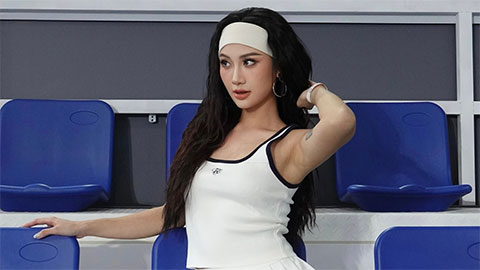  Hoa hậu Phương Linh đáp trả cực gắt khi bị 'đá xoáy' phong cách khi chơi pickleball