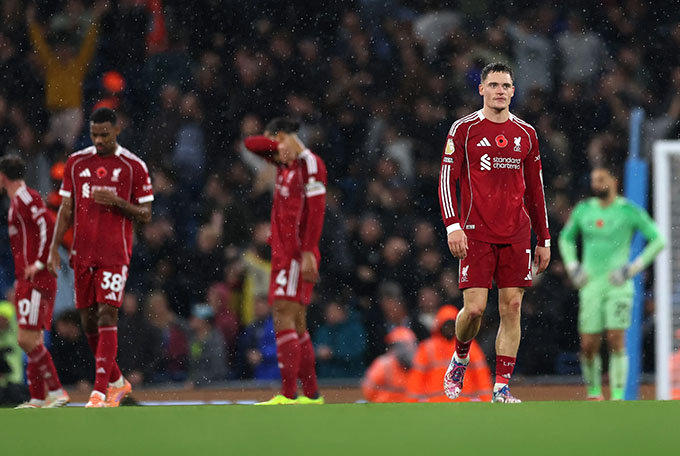 Liverpool vừa thua thảm Man City