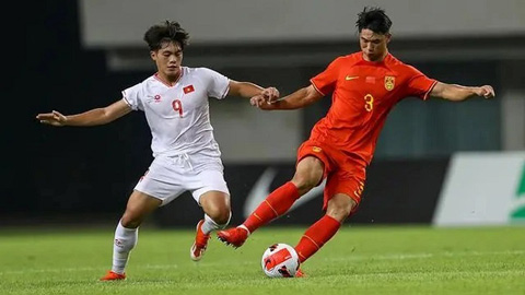  18h35 tối nay, trực tiếp U22 Trung Quốc vs U22 Việt Nam