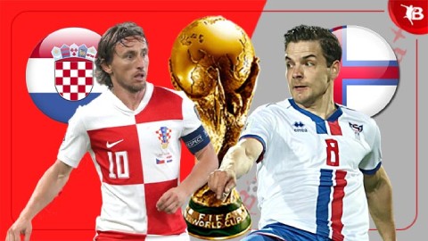  Nhận định bóng đá Croatia vs Đảo Faroe, 02h45 ngày 15/11: Croatia thắng khiêm tốn