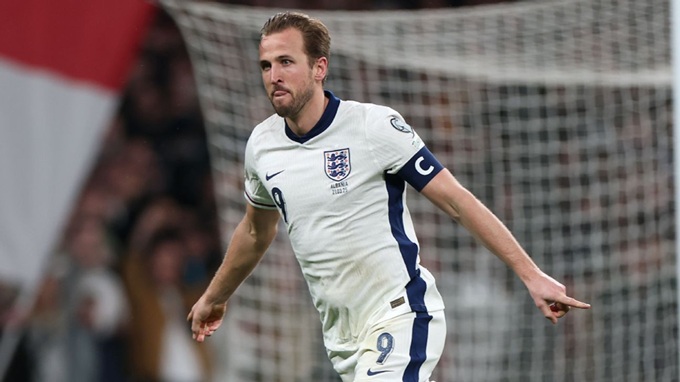Harry Kane tiếp tục có tên trong danh sách ĐT Anh lần này