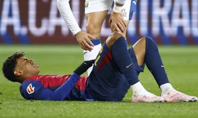 Yamal gần đây gặp vấn đề với chấn thương 