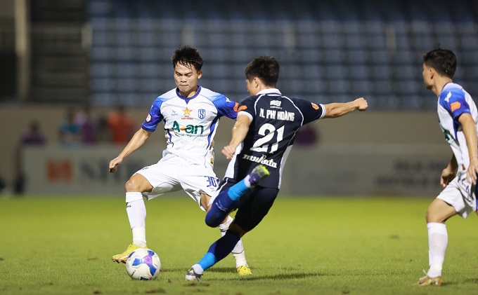 SLNA và Đà Nẵng chạm trán nhau ở vòng 1/8 cúp Quốc gia. Ảnh: Sông Hàn