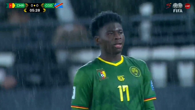 Baleba cùng ĐT Cameroon đã đánh mất vé dự World Cup 2026