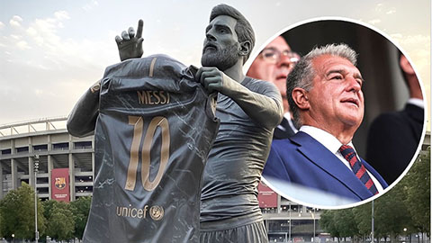  Lionel Messi sẽ được dựng tượng tại sân Camp Nou