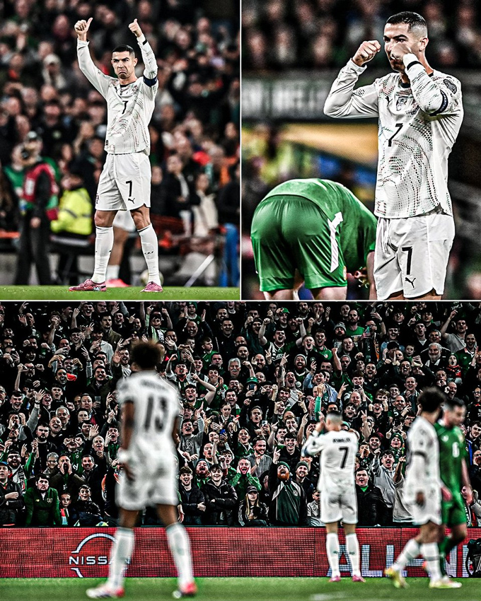 Ronaldo chế nhạo O’Shea ăn vạ