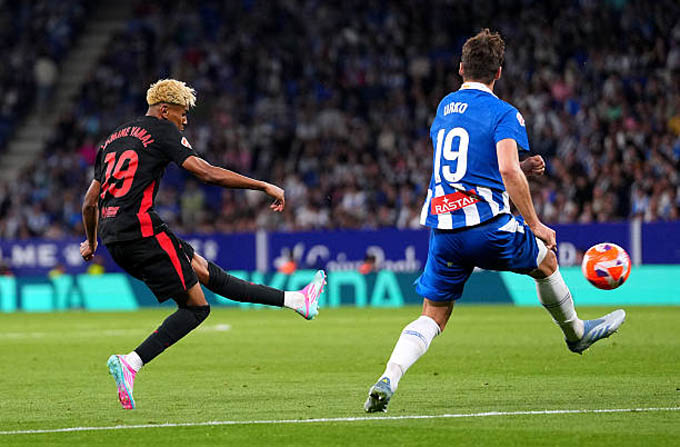 Yamal cũng được đề cử với bàn thắng ở trận gặp Espanyol hồi tháng 5