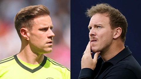  Nagelsmann ‘xúi’ Ter Stegen rời Barca