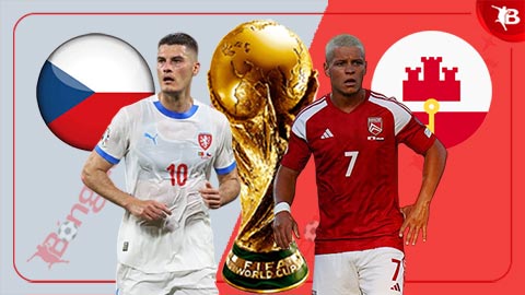  Nhận định bóng đá Séc vs Gibraltar, 02h45 ngày 18/11: Vùi dập đội khách
