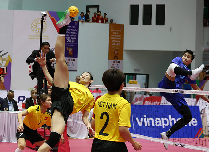 Cầu mây nữ Việt Nam quyết ngáng chân Thái Lan