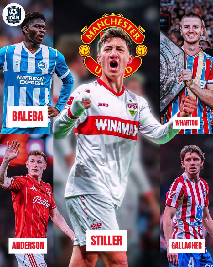 Ngoài Baleba và Anderson, MU cũng dự phòng thêm 3 phương án khác