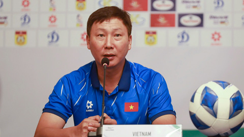  HLV Kim Sang Sik hy vọng Việt Nam đánh bại Lào và Xuân Son sẽ ghi bàn