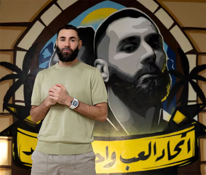 Benzema đang chơi bóng ở Saudi Arabia