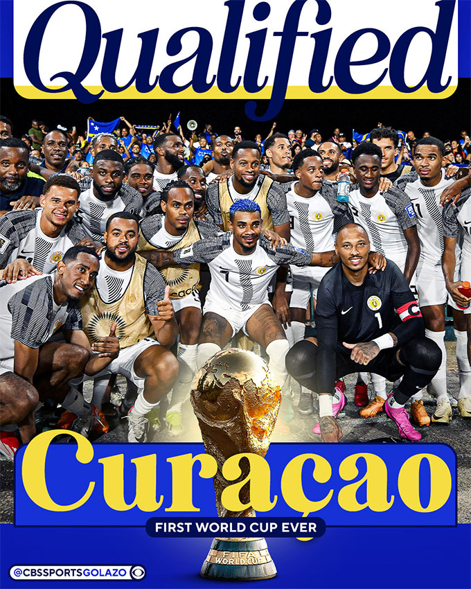 Curacao đã có lần đầu tiên được dự World Cup