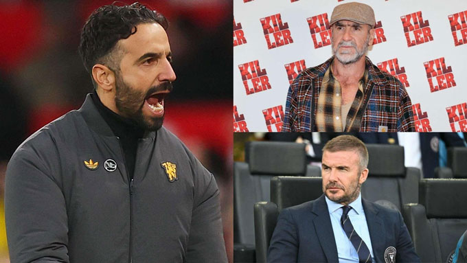 Amorim mời Beckham và Cantona trở lại giúp đội bóng