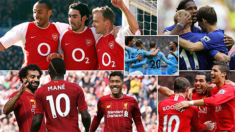  Đâu là bộ ba tấn công xuất sắc nhất lịch sử Premier League?