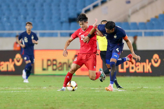 Vắng Văn Trường là tổn thất lớn cho U22 Việt Nam ở SEA Games 33 sắp tới - Ảnh: Minh Tuấn 