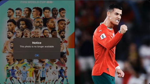  FIFA xóa poster World Cup 2026 không có Ronaldo