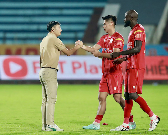 PVF-CAND chỉ có được 8 điểm, đang đứng vị trí thứ 13 sau 11 vòng đấu đầu tiên - Ảnh: Đức Cường 