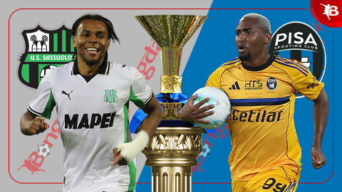  Nhận định bóng đá Sassuolo vs Pisa, 02h45, ngày 25/11: Pisa sụp đổ