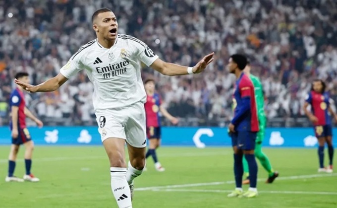 Kylian Mbappe đã ghi 19 bàn thắng sau 19 trận cho Real Madrid ở mùa 2025/26