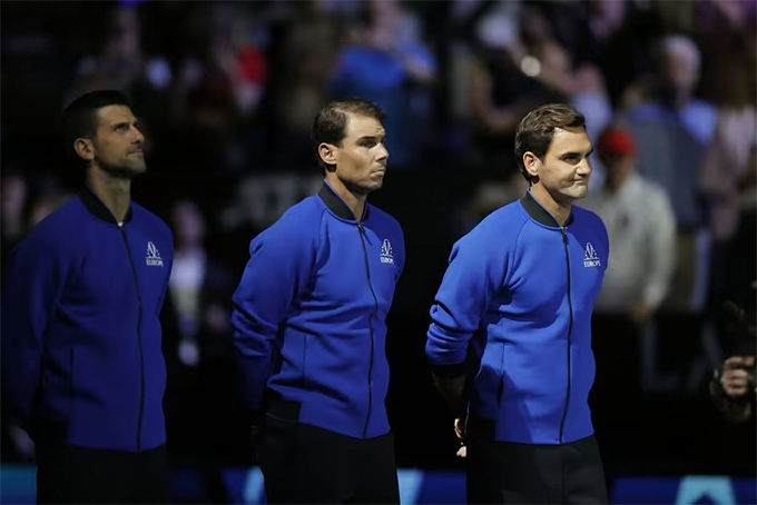 Đằng sau sự cạnh tranh khốc liệt chính là tình bạn đẹp giữa ba huyền thoại Roger Federer, Rafael Nadal và Novak Djokovic