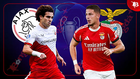  Nhận định bóng đá Ajax vs Benfica, 00h45 ngày 26/11: Những kẻ cùng khổ!